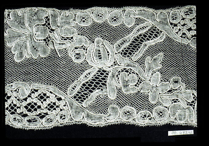 Lappet, Bobbin lace, Mechlin lace, Flemish, Mechlin