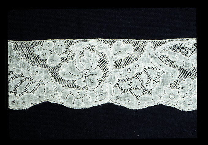 Lappet, Bobbin lace, Mechlin lace, Flemish, Mechlin 