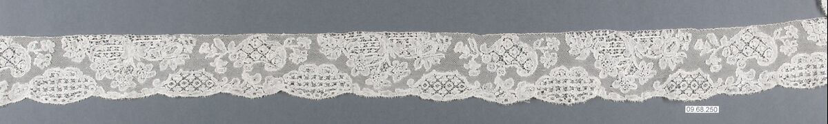 Strip, Bobbin lace, Flemish, Mechlin