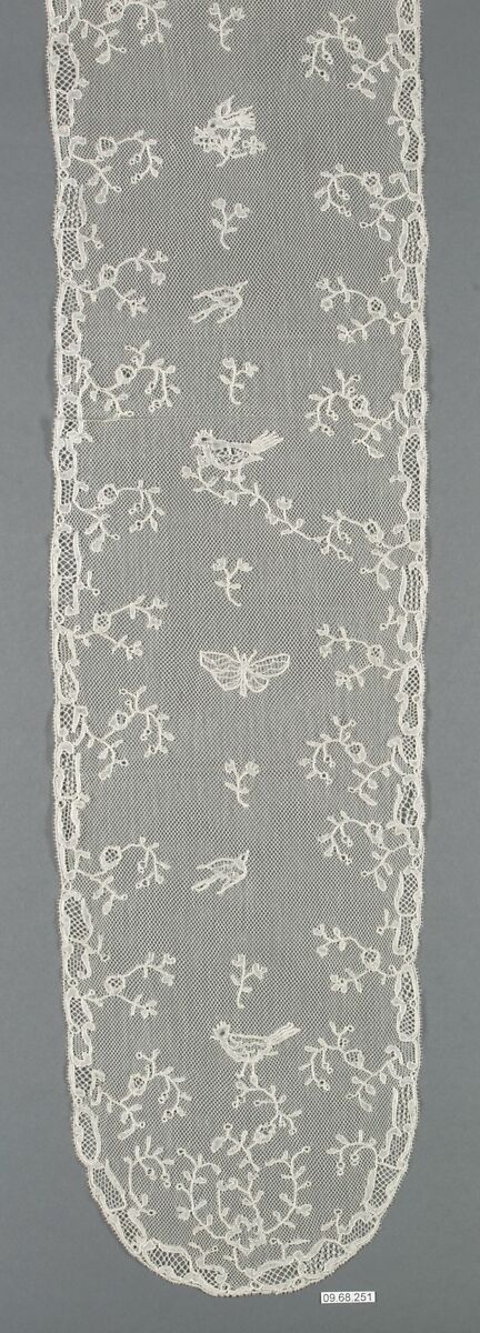 Lappet, Bobbin lace, Flemish