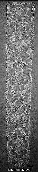 Lappet, Bobbin lace, French