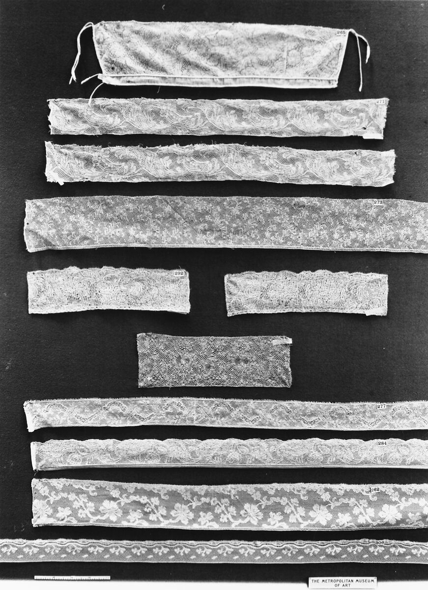 Fragment, Bobbin lace, Flemish