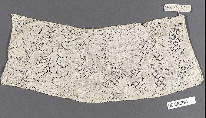 Fragment of lace, French