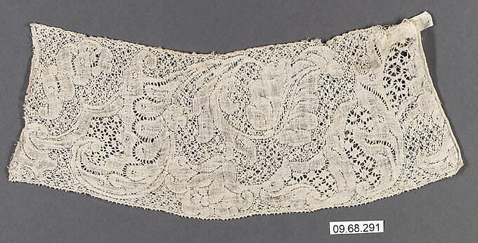 Fragment of lace, French 