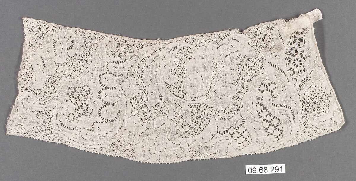 Fragment of lace, French