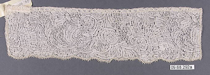 Fragment, Bobbin lace, Flemish 