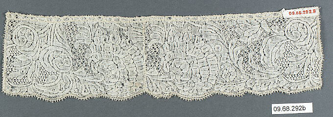 Fragment, Bobbin lace, Flemish 