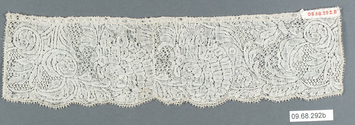 Fragment, Bobbin lace, Flemish