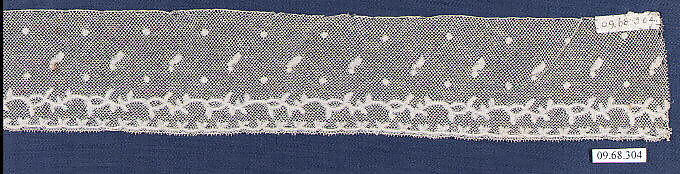Fragment of lace, French 