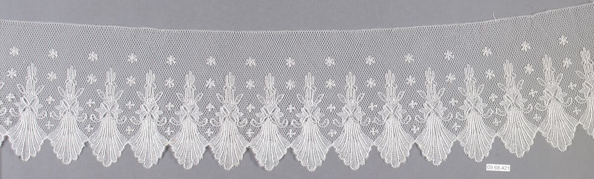 Fragment, Bobbin lace, British