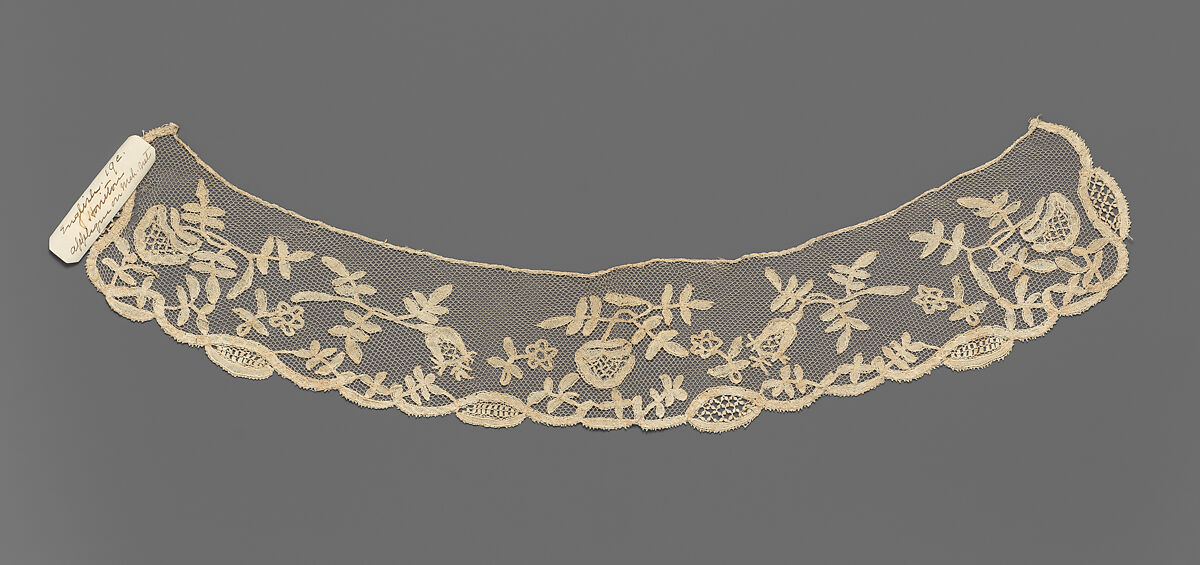 Collar, Applied, British, Honiton