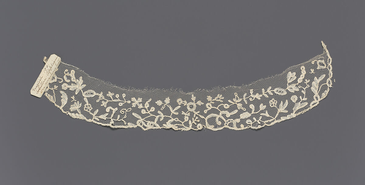 Collar, Applied, British, Honiton