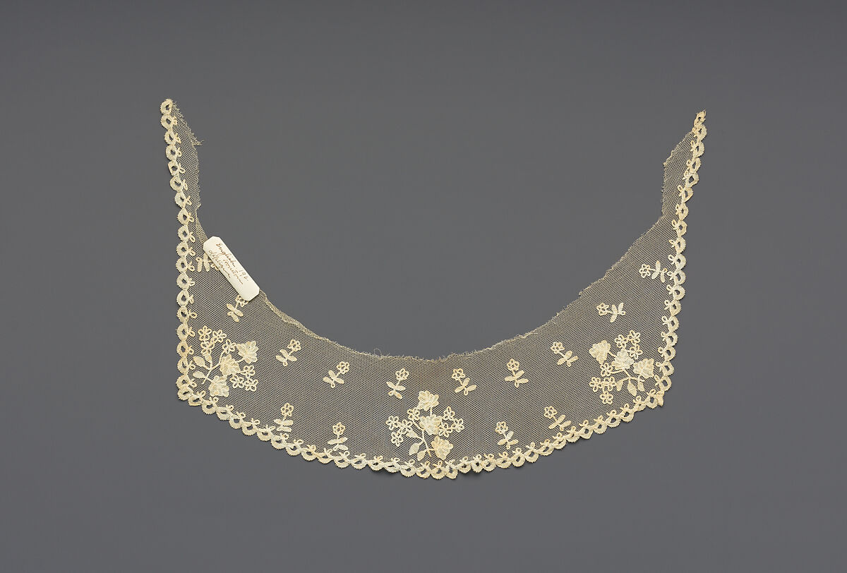 Collar, Applied, British, Honiton