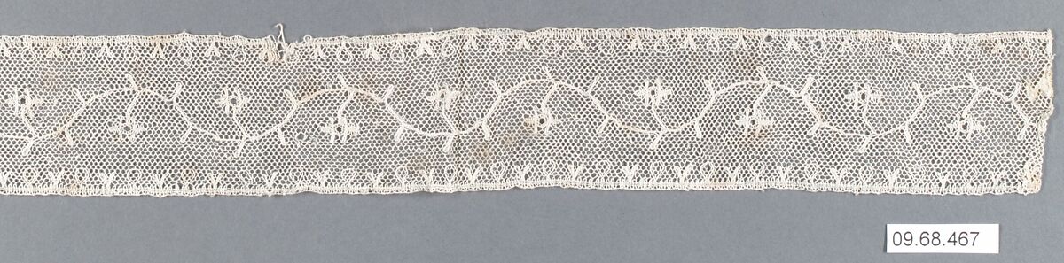 Insertion, Bobbin lace, British, Buckinghamshire 