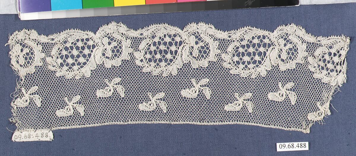 Fragment, Bobbin lace, British