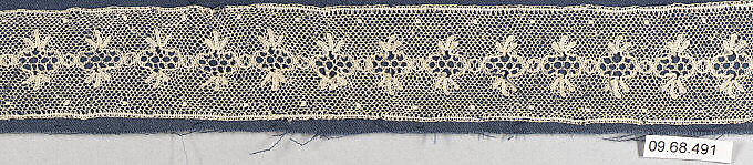 Insertion, Bobbin lace, British, Buckinghamshire 