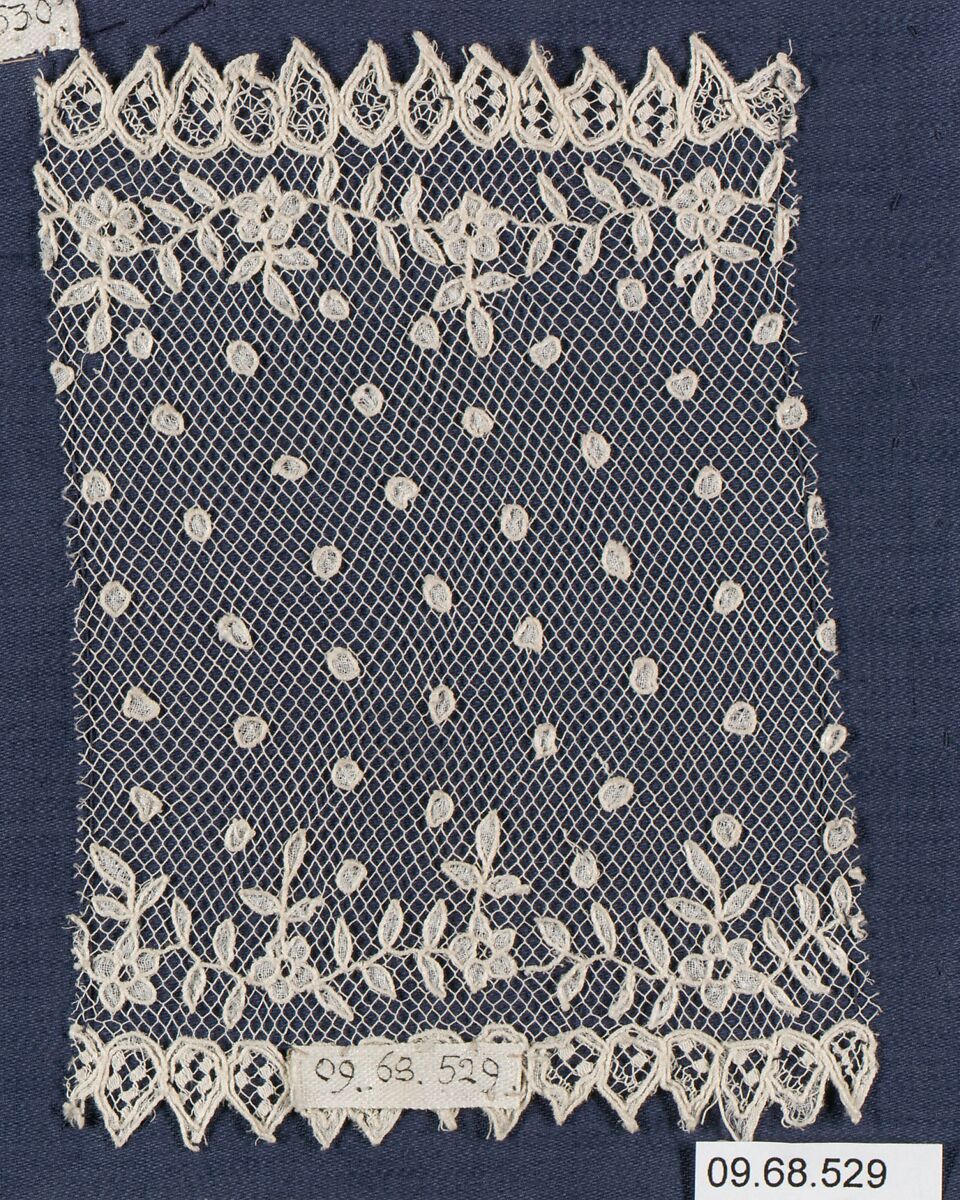 Fragment of lace, Italian