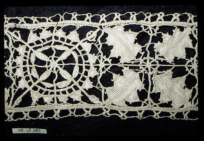 Insertion, Needle lace, Italian 