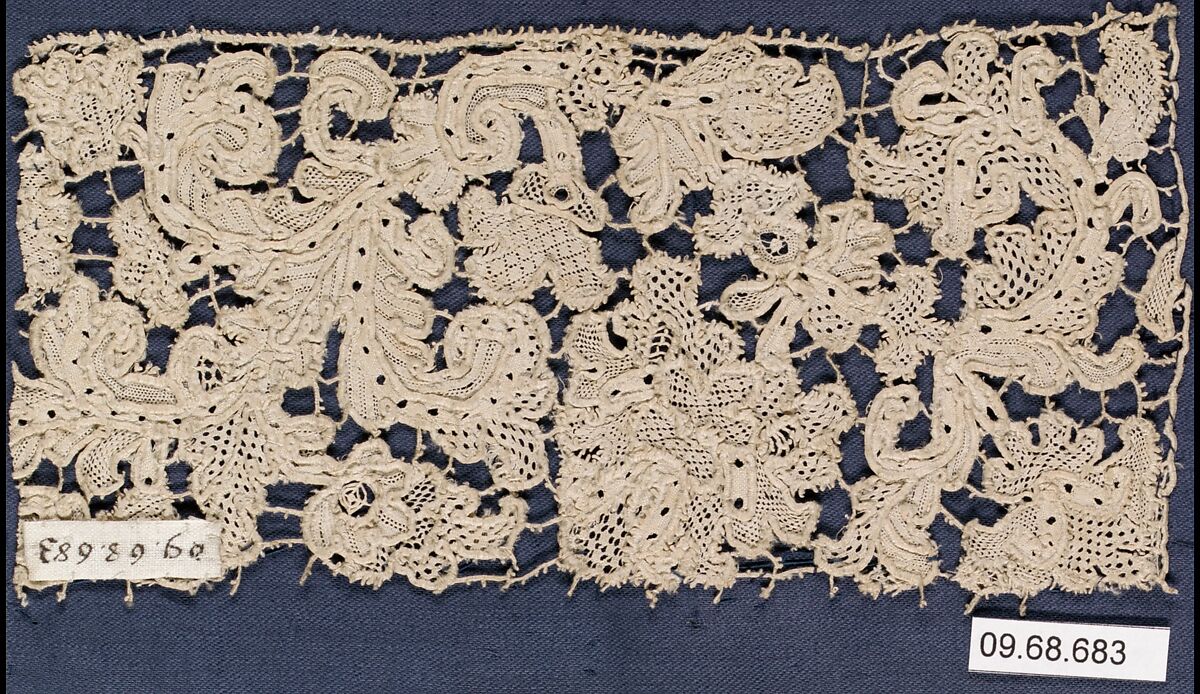 Fragment, Needle lace, German