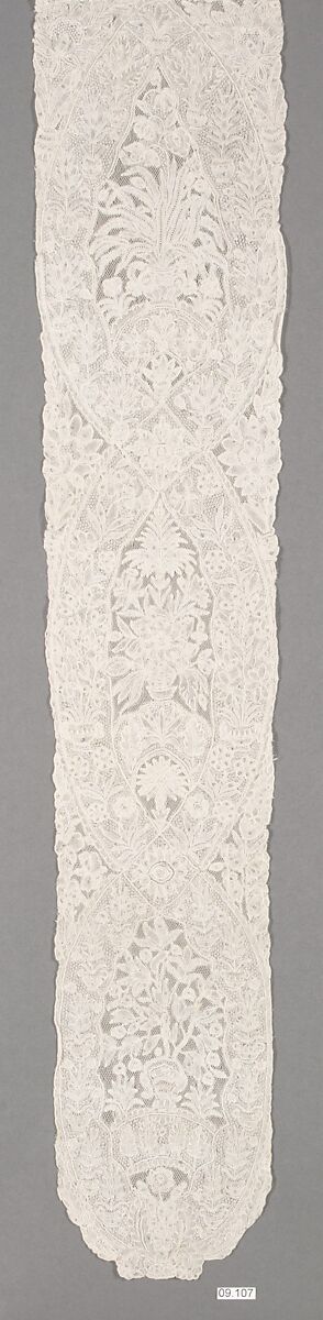 Lappet, Bobbin lace, Brussels bobbin lace, Flemish, Brussels