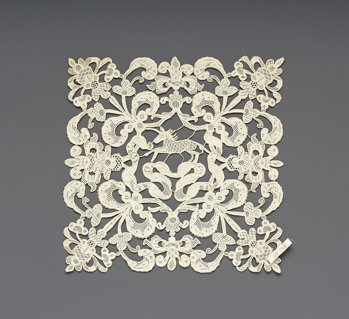 Chalice veil, Needle lace, Italian