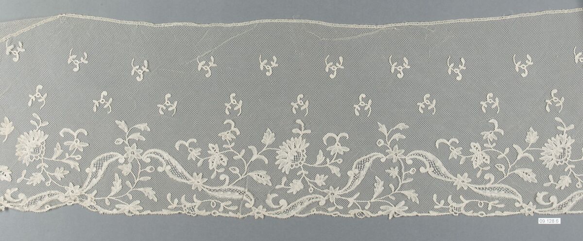 Flounce, Applied, Belgian, Brussels