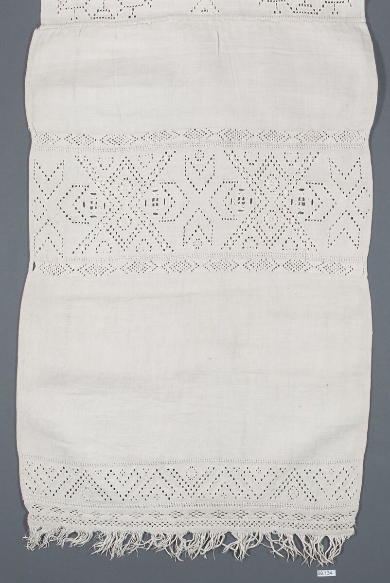 Towel cover, Cutwork, Danish