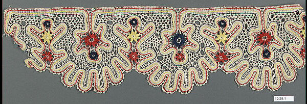 Piece, Bobbin lace, Russian 