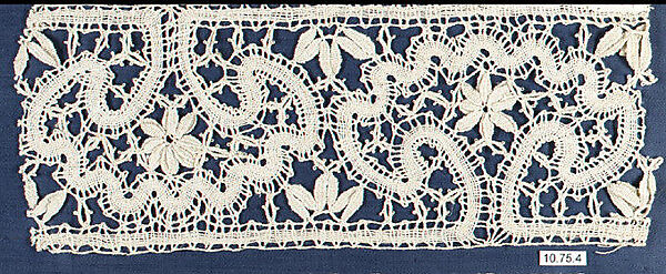 Fragment, Bobbin lace, Austrian 