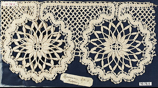 Piece, Bobbin lace, Russian 