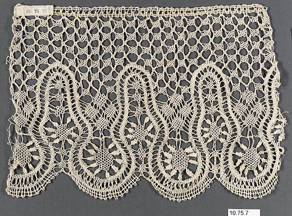 Piece, Bobbin lace, Russian 