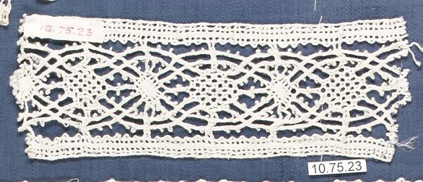 Fragment, Bobbin lace, Italian