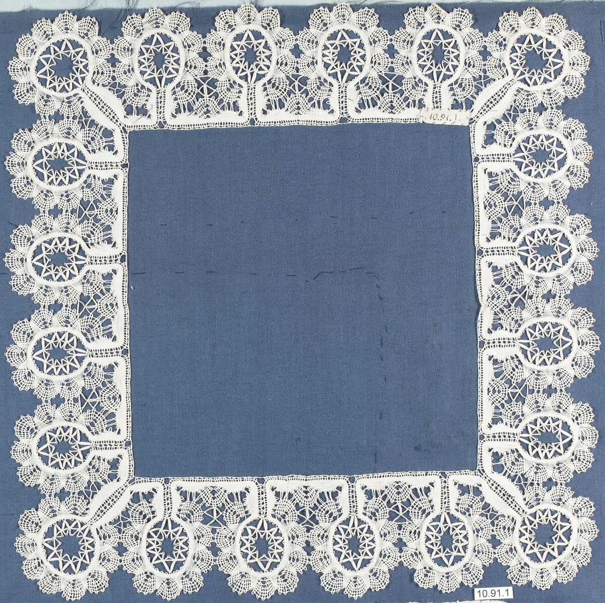 Handkerchief border, Bobbin lace, Russian