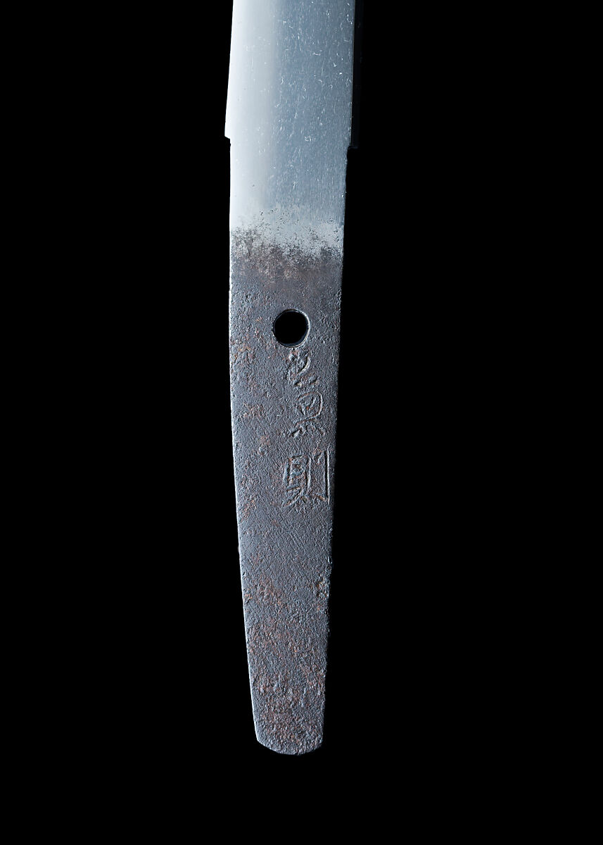 Blade and Mounting for a Dagger (Tantō), Steel, wood, lacquer, copper-gold alloy (shakudō), gold, brass, Japanese