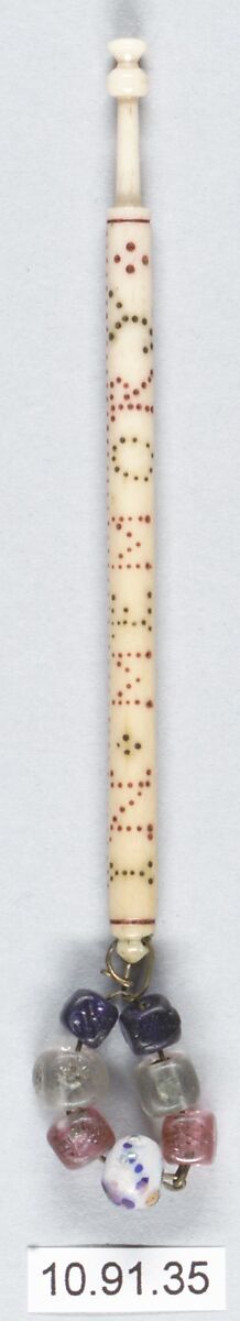 Bobbin, Bone and beads, British