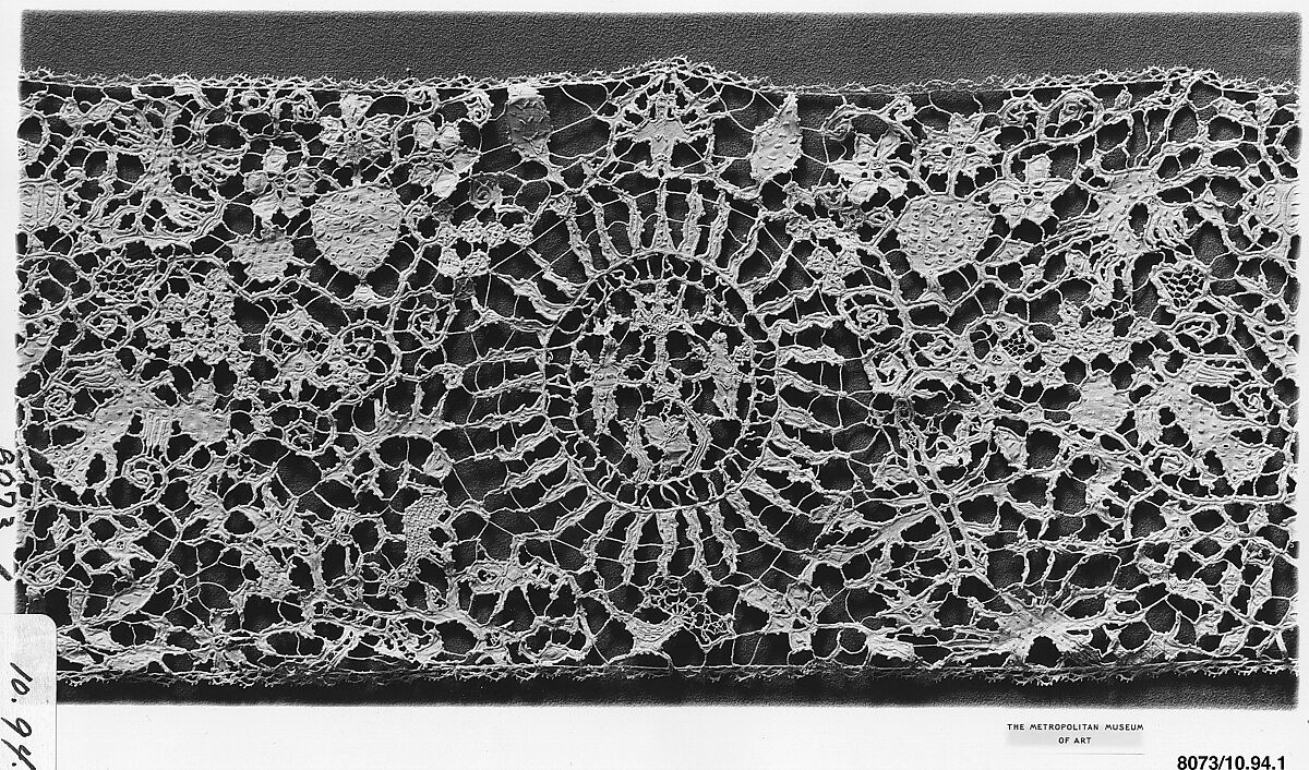 Altar frontal, Cutwork, Italian