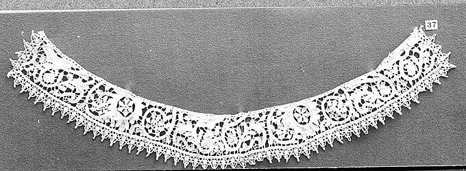 Collar, Bobbin lace, Italian 