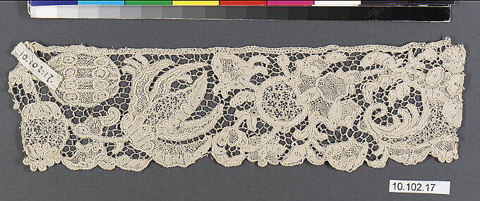 Fragment, Needle lace, French 
