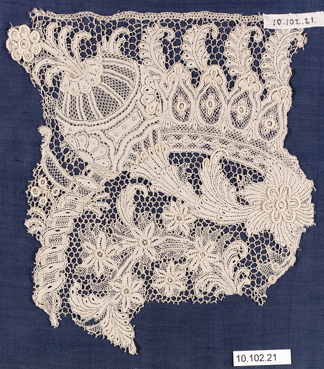 Fragment, Needle lace, French