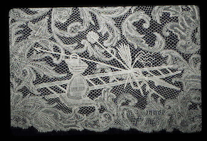 Flounce, Bobbin lace, Flemish