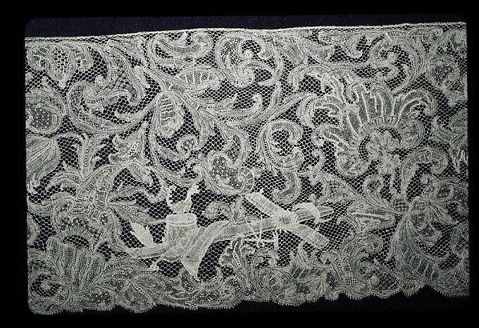 Flounce, Bobbin lace, Flemish