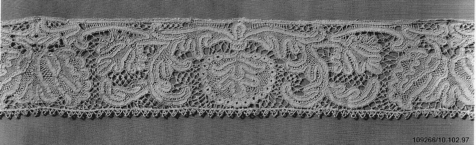 Edging, Bobbin lace, Spanish