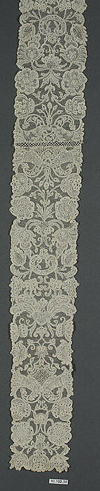 Barbe, Needle lace, Dutch or Italian
