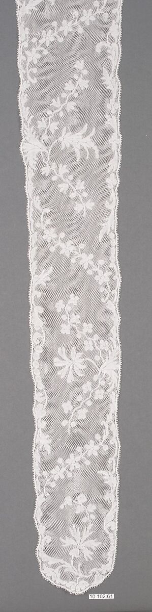 Barbe, Bobbin lace, French