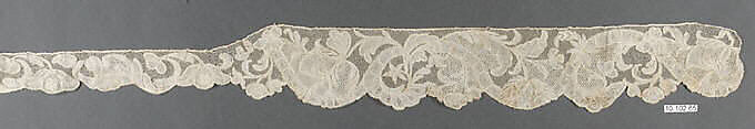 Cap border, Bobbin lace, point d'Angleterre, Flemish 