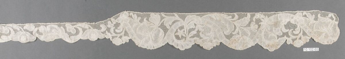 Cap border, Bobbin lace, point d'Angleterre, Flemish