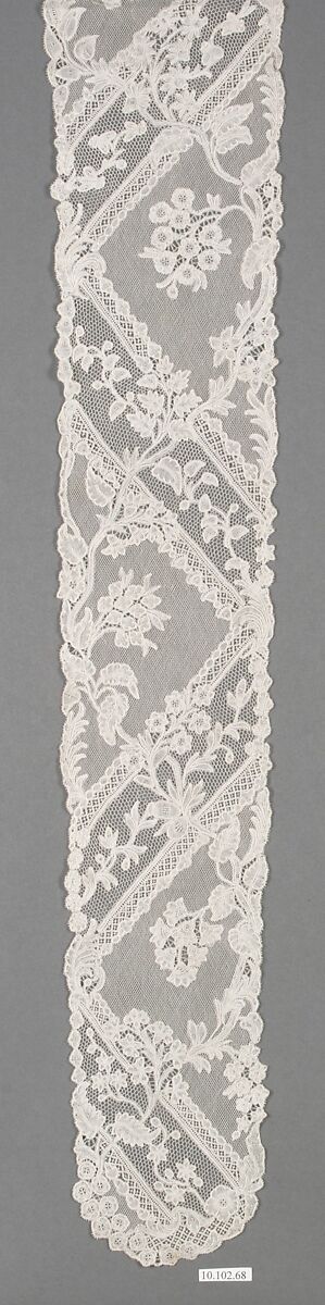 Barbe, Bobbin lace, point d'Angleterre, Flemish