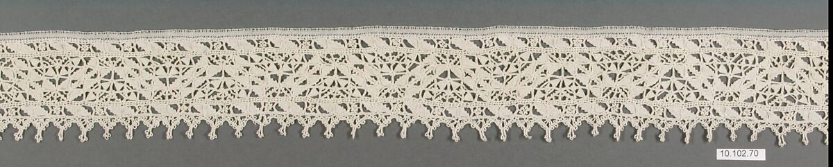 Fragment, Needle lace, Italian