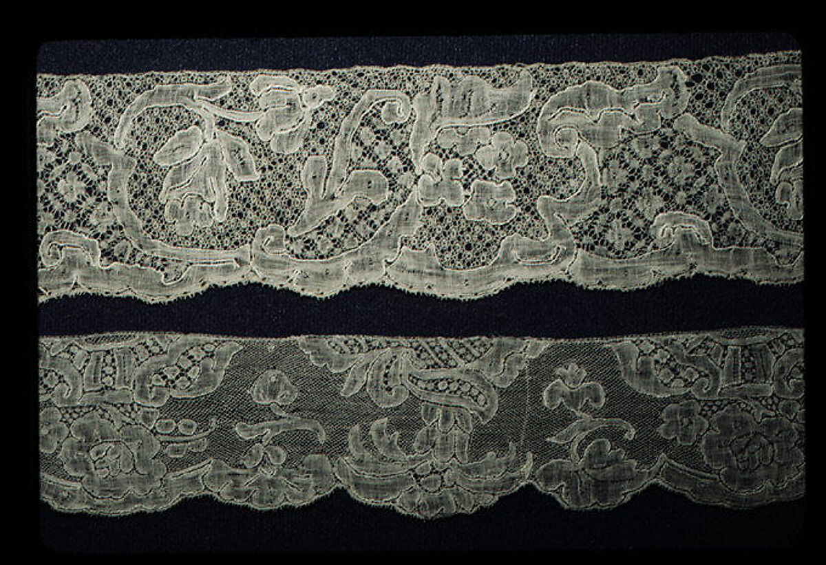 Strip, Bobbin lace, Flemish 