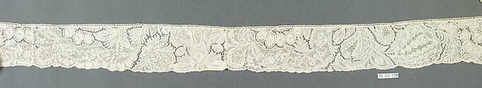 Fragment, Bobbin lace, point d'Angleterre, Flemish 